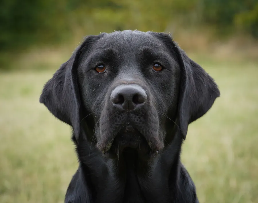 Fully Health Tested Black carrying chocolate Labrador